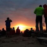 nascer do sol no Pico do Pião